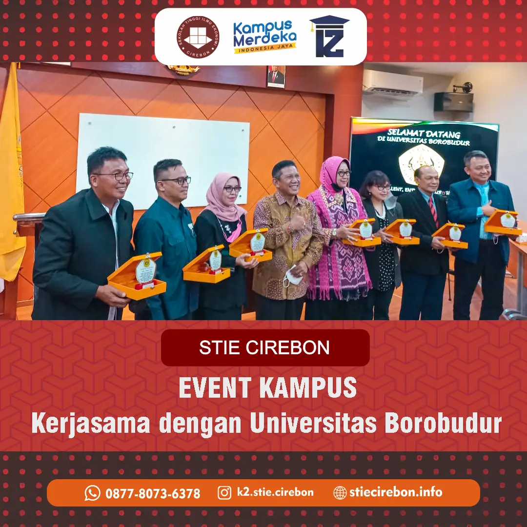 Kegiatan Kerjasama STIE Cirebon dan Universitas Borobudur
